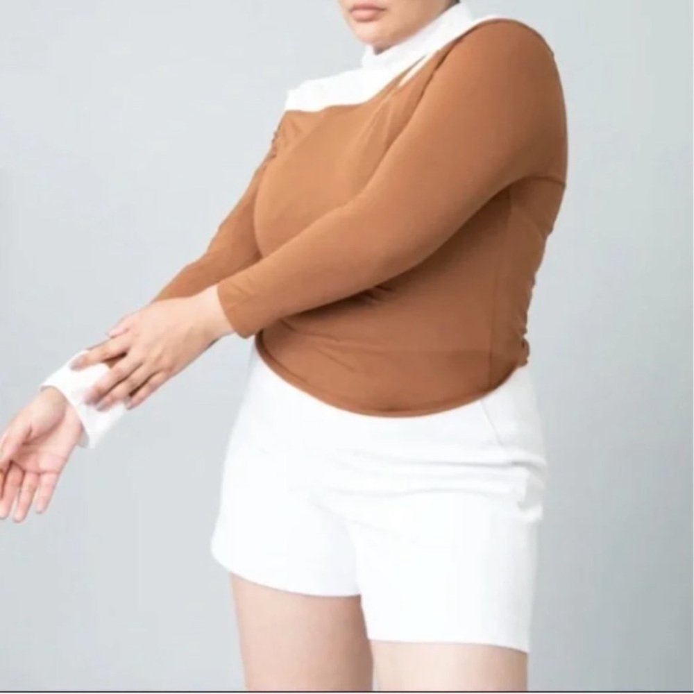 NWT SPANX Silver Lining 6” Short Classic White Women’s XS and S, M - Picture 4 of 13